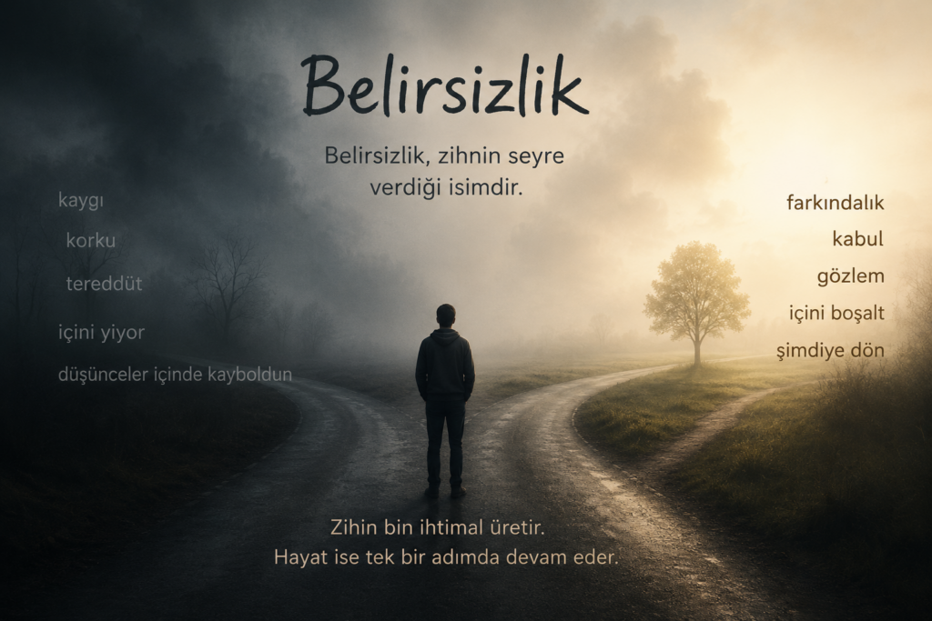 Belirsizlik Kaygı yaratır zihinde